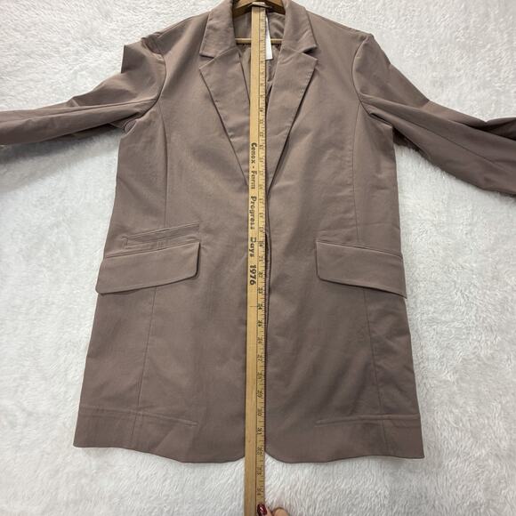 Lululemon Womens Size Large Relaxed-Fit Twill Blazer Taupetastic TPTC - Picture 5 of 11
